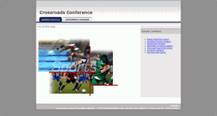 Desktop Screenshot of crossroadsconference.org